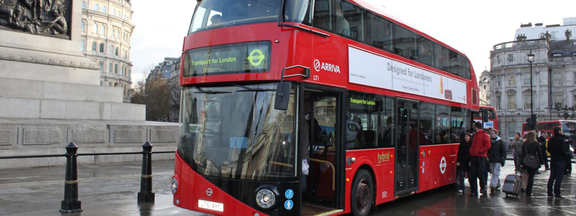 New Bus for London - Seit Frühjahr 2012 sind bei Arriva London die ersten Exemplare der neuen Hybridbus-Serie in Dienst gestellt